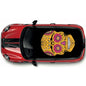 CRW078 Skull Roof wrap for Mini or any car universal