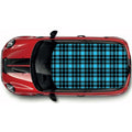 CRW087 Printed Roof Wrap For Mini Or Any Car Universal Various Designs Available