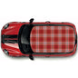 CRW089 Tartan Roof wrap for Mini or any car universal