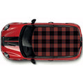 CRW090 Printed Roof Wrap For Mini Or Any Car Universal Various Designs Available