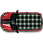 CRW091 Tartan  Roof wrap for Mini or any car universal