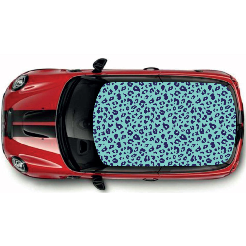 CRW094 Printed Roof Wrap For Mini Or Any Car Universal Various Designs Available