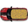 CRW100 Printed Roof Wrap For Mini Or Any Car Universal Various Designs Available