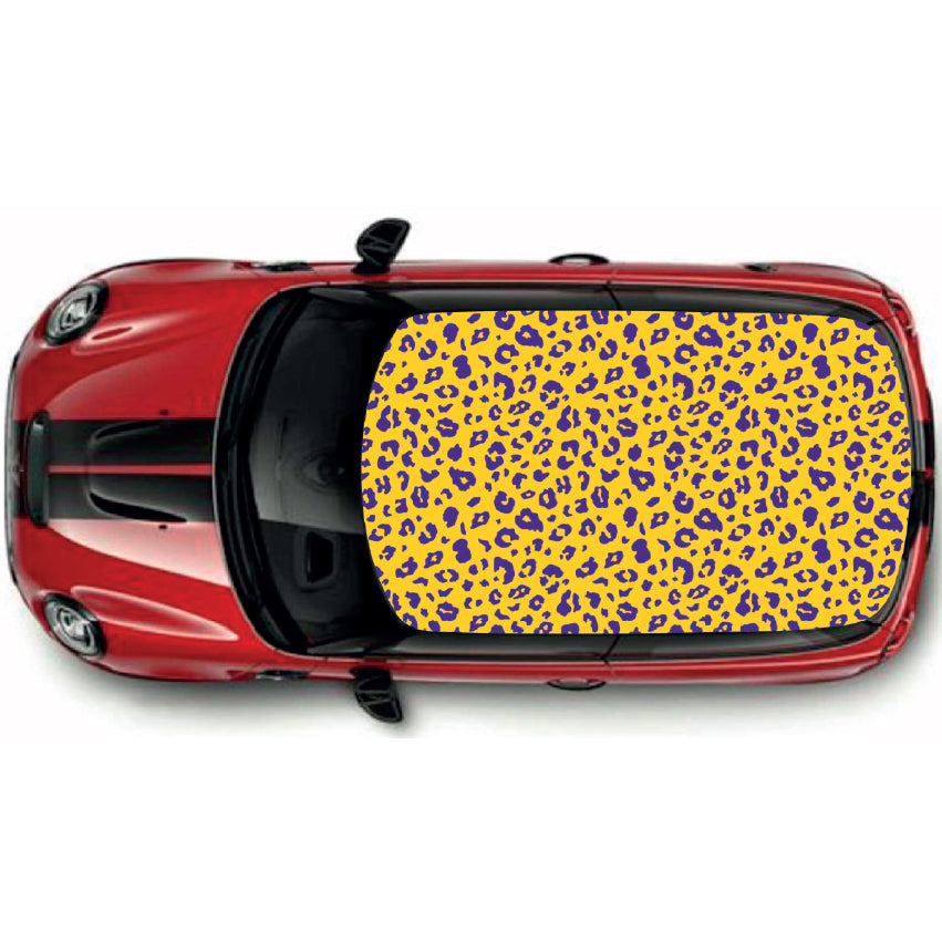 CRW100 Printed Roof Wrap For Mini Or Any Car Universal Various Designs Available