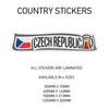 CS06 Czech Republic Country Sticker 1200mm x 338mm