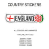 CS08 England Country Sticker 300mm x 84mm