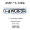 CS09 Finland Country Sticker 300mm x 84mm
