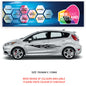 CSG01 Car Side Graphics X 2  Universal Will Fit Any Car or Van