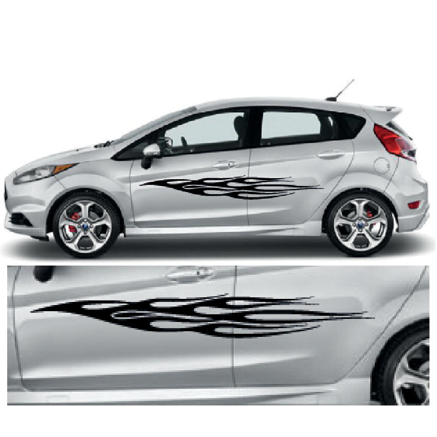 CSG01 Car Side Graphics 2 x 1500mm x 192mm Universal Will Fit Any Car or Van