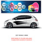 CSG02 Car Side Graphics X 2  Universal Will Fit Any Car or Van
