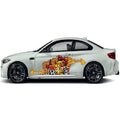 CSW05 Dragon Printed Laminated Sides wrap stickers graphics universal