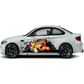 CSW13 Skelton Printed Laminated Sides wrap stickers graphics universal