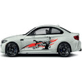 CSW17 Anime Printed Laminated Sides wrap stickers graphics universal
