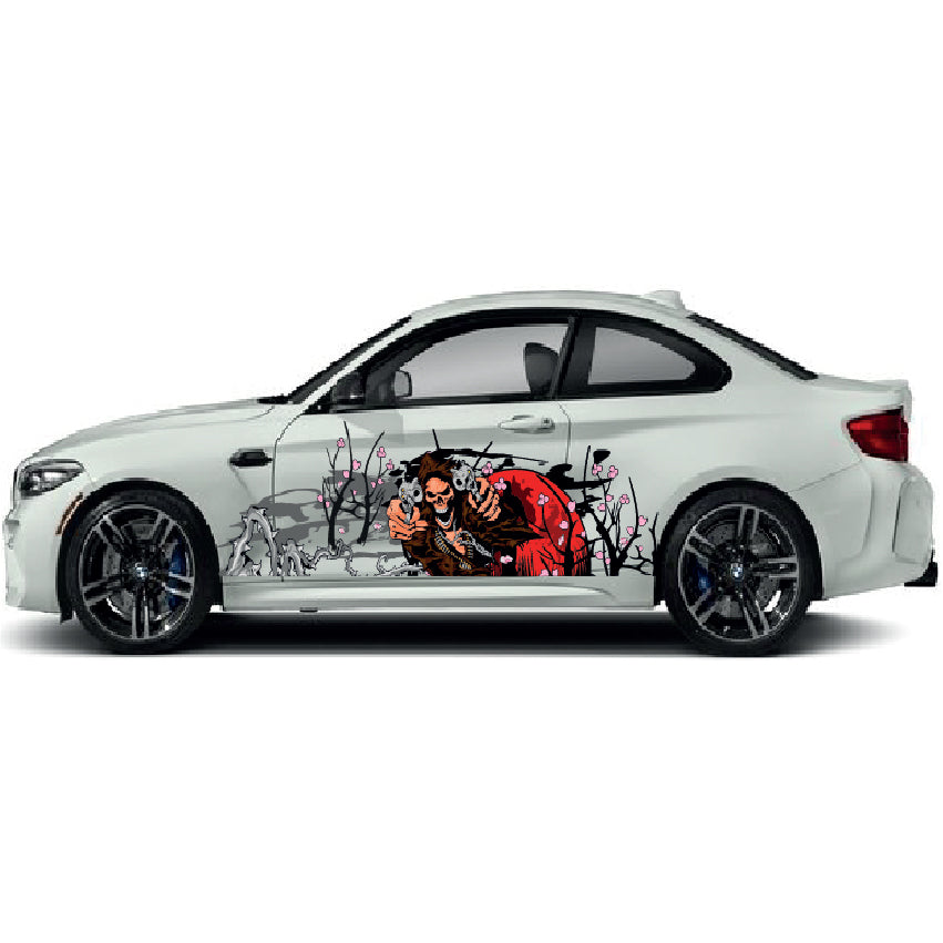 CSW20 Fighter Printed Laminated Sides wrap stickers graphics universal
