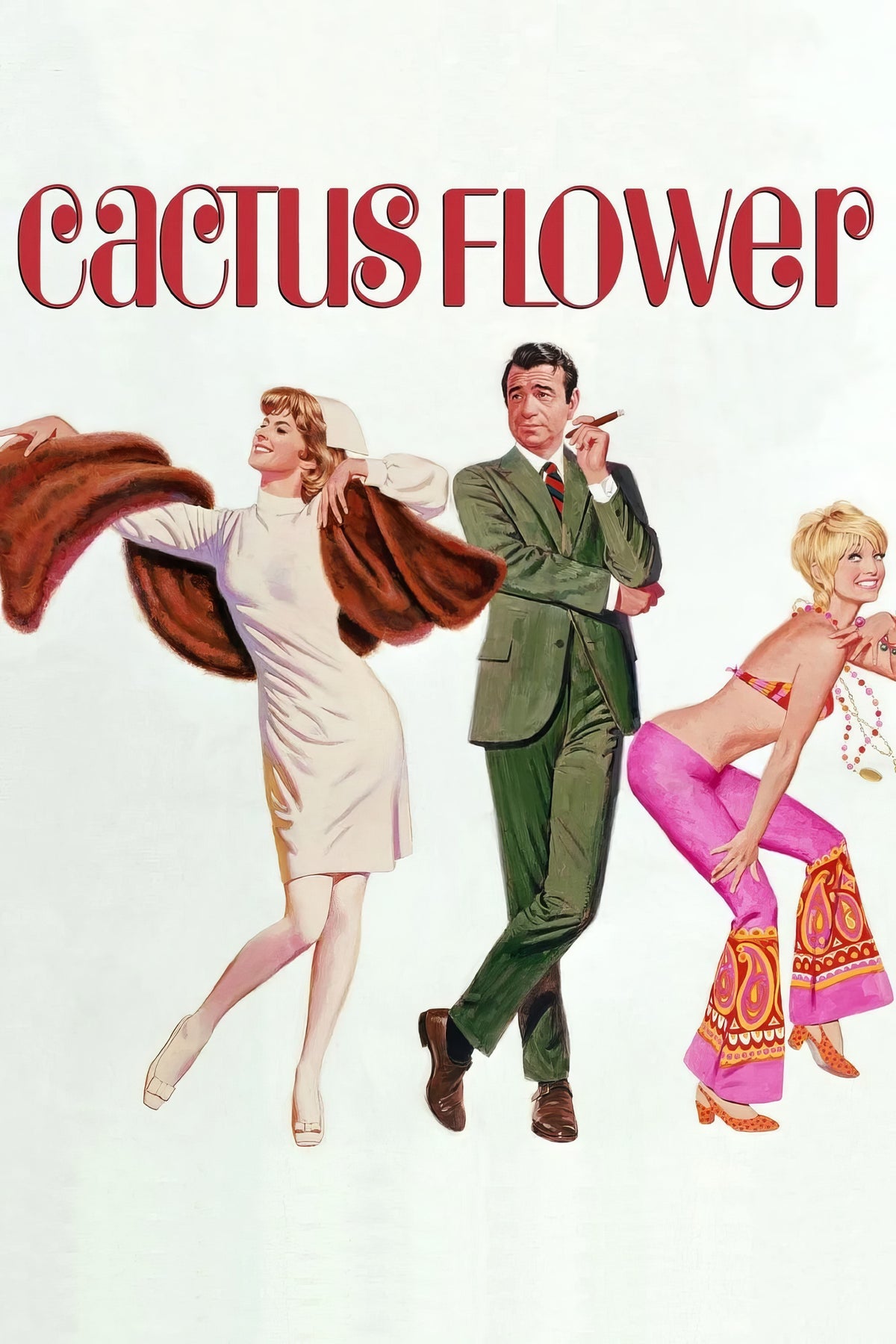 Cactus Flower (1969) Film/Movie Premium Waterproof & Tear Resistant Posters