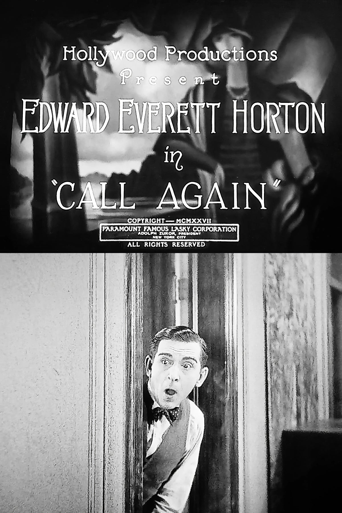 1920 Call Again (1928) Film/Movie Premium Waterproof & Tear Resistant Posters