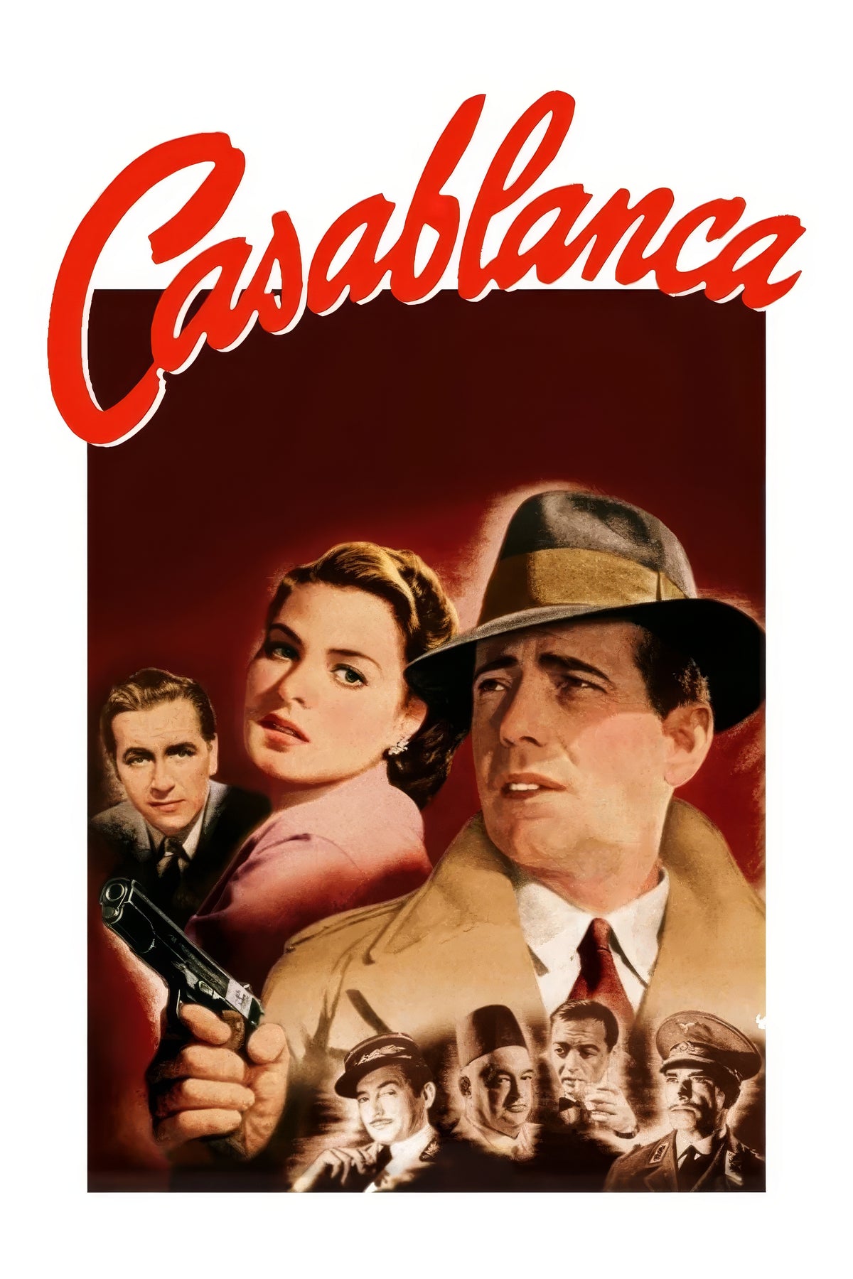 1940 Casablanca (1943) Film/Movie Premium Waterproof & Tear Resistant Posters