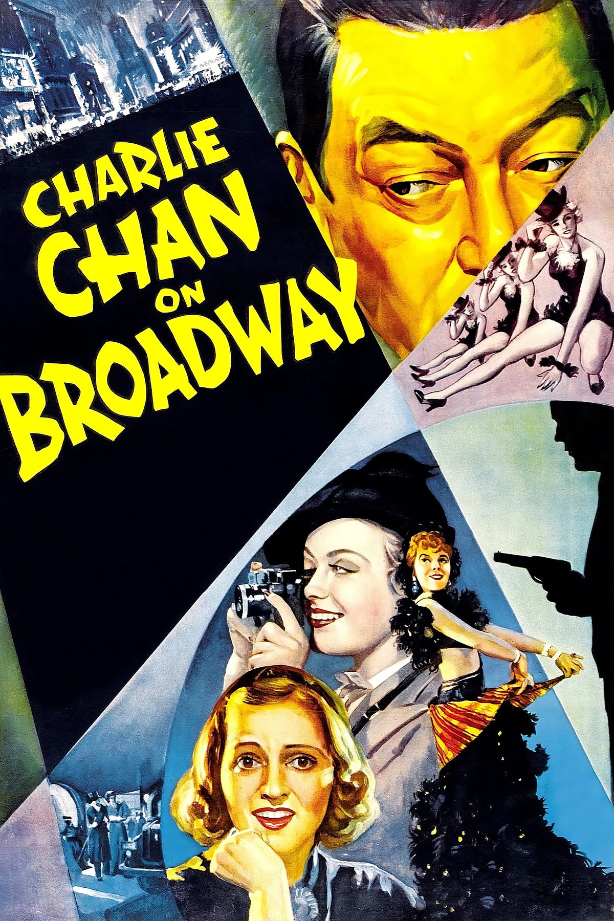 (1937) Charlie Chan on Broadway Film/Movie Premium Waterproof & Tear Resistant Posters