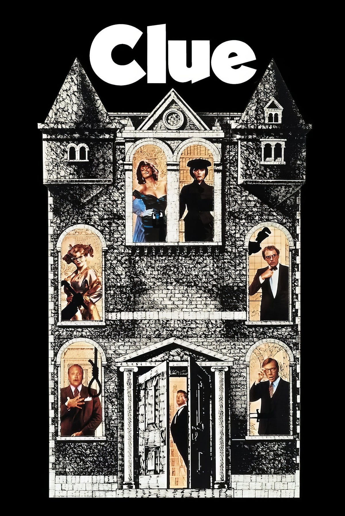Clue (1985) Film/Movie Premium Waterproof & Tear Resistant Posters