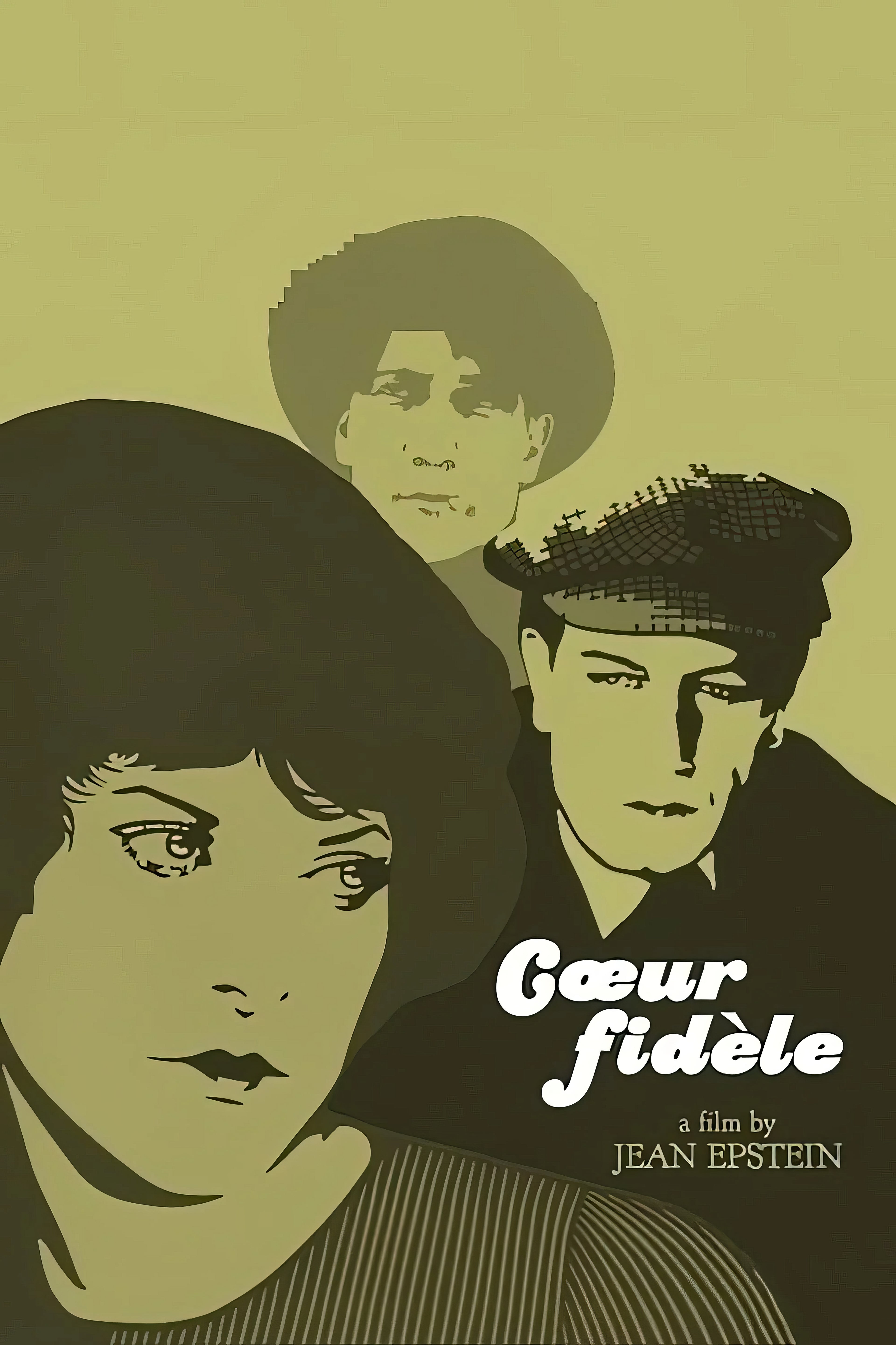 1920 Cœur fidèle (1923) Film/Movie Premium Waterproof & Tear Resistant Posters