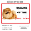 DS41-50 Funny Beware  Dog Vinyl Car Van Decal Printed Laminated Sticker Pet Animal Lover Various Designs Available