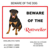DS51-60 Funny Beware  Dog Vinyl Car Van Decal Printed Laminated Sticker Pet Animal Lover Various Designs Available