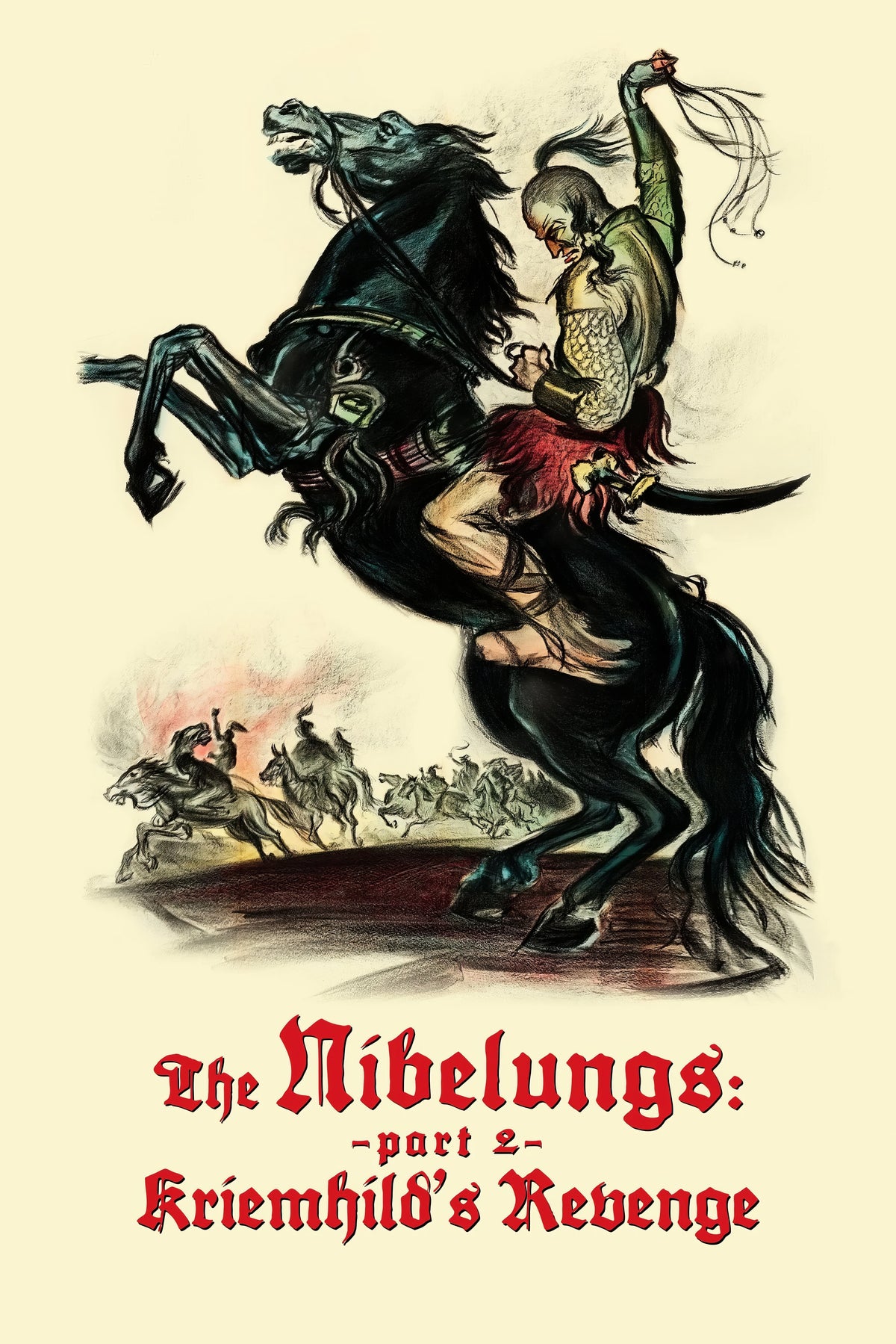 1920 Die Nibelungen Kriemhild_s Revenge (1924) Film/Movie Premium Waterproof & Tear Resistant Posters