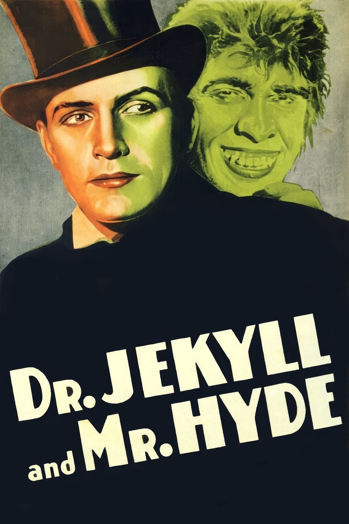 (1931) Dr. Jekyll and Mr. Hyde Film/Movie Premium Waterproof & Tear Resistant Posters