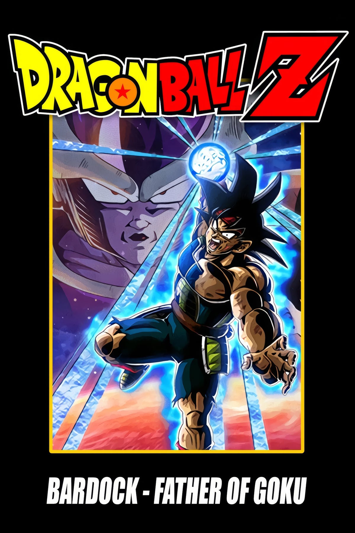 Dragon Ball Z Bardock  The Father of Goku (1990) Film/Movie Premium Waterproof & Tear Resistant Posters