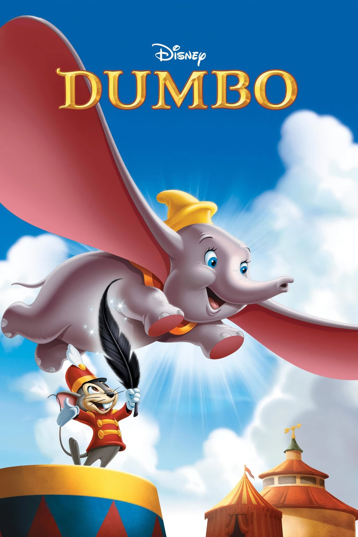 1941 Dumbo (1941) Film/Movie Premium Waterproof & Tear Resistant Posters