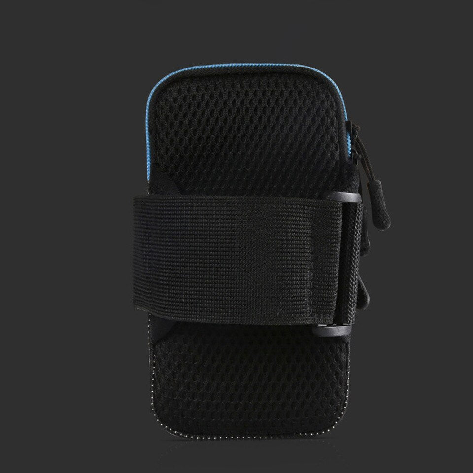 6.5 Inches Sports Bag Armband Case Gym Fitness Running Arm Band Bag Cover Jogging Workout Pouch for Mobile Phone Key Money Card