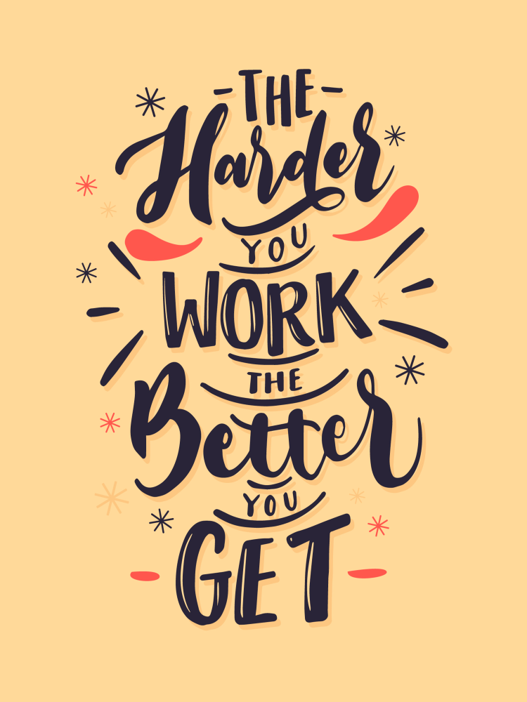 English Quotes Poster Printed | Premium Waterproof & Tear Resistant Full Colour Posters