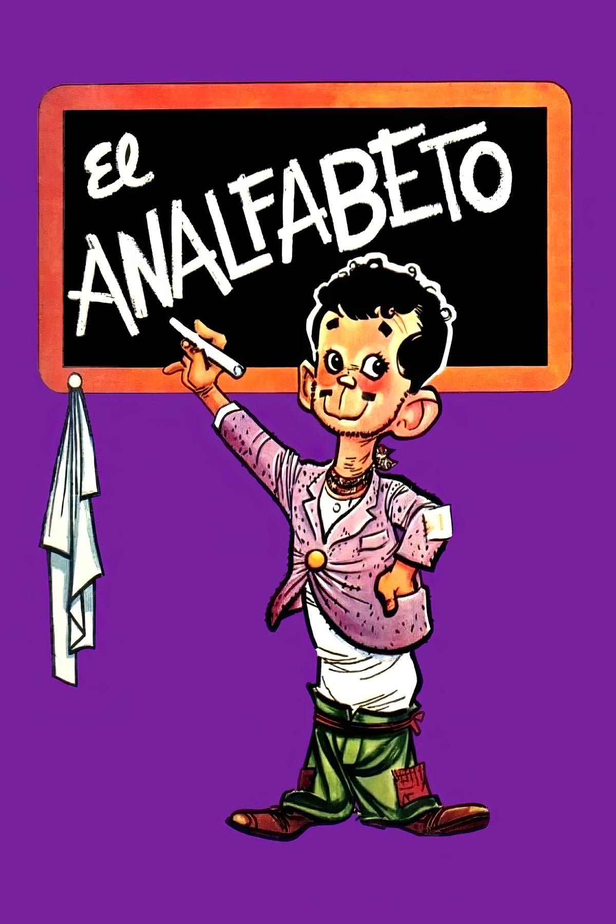 El analfabeto (1961) Film/Movie Premium Waterproof & Tear Resistant Posters