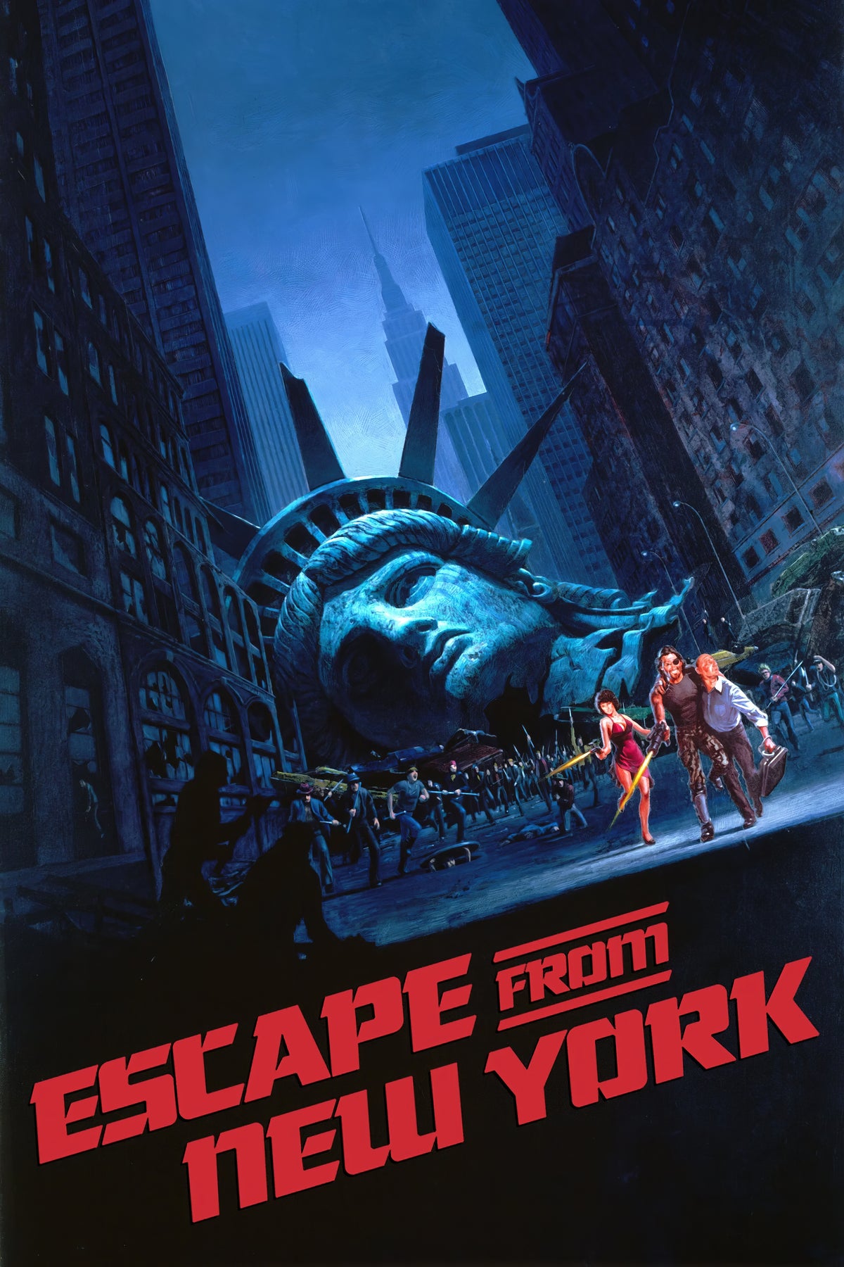 Escape from New York (1981) Film/Movie Premium Waterproof & Tear Resistant Posters