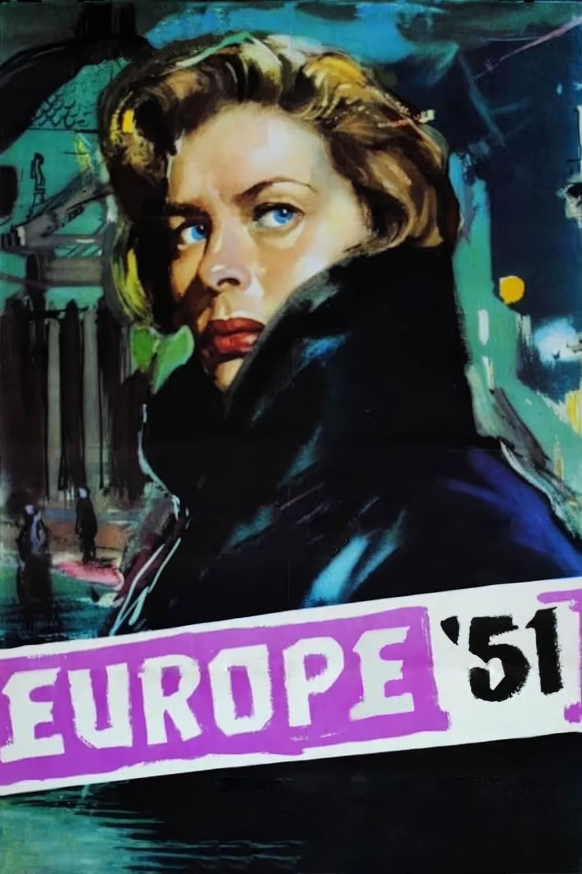 Europe _51 (1952) Film/Movie Premium Waterproof & Tear Resistant Posters