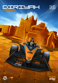 F1P13 Formula1 Cars Poster Printed | Premium Waterproof & Tear Resistant Full Colour Poster