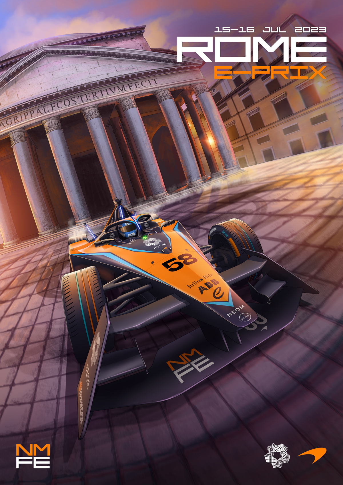 F1P17 Formula1 Cars Poster Printed | Premium Waterproof & Tear Resistant Full Colour Poster