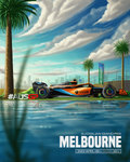 F1P20 Formula1 Cars Poster Printed | Premium Waterproof & Tear Resistant Full Colour Poster