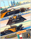 F1P22 Formula1 Cars Poster Printed | Premium Waterproof & Tear Resistant Full Colour Poster