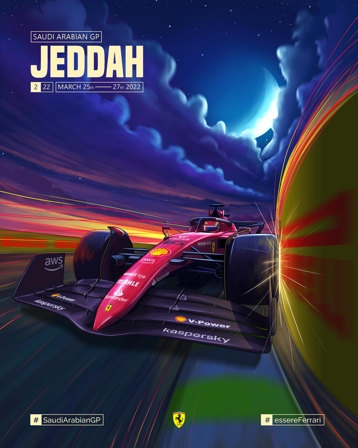 F1P31 Formula1 Cars Poster Printed | Premium Waterproof & Tear Resistant Full Colour Poster