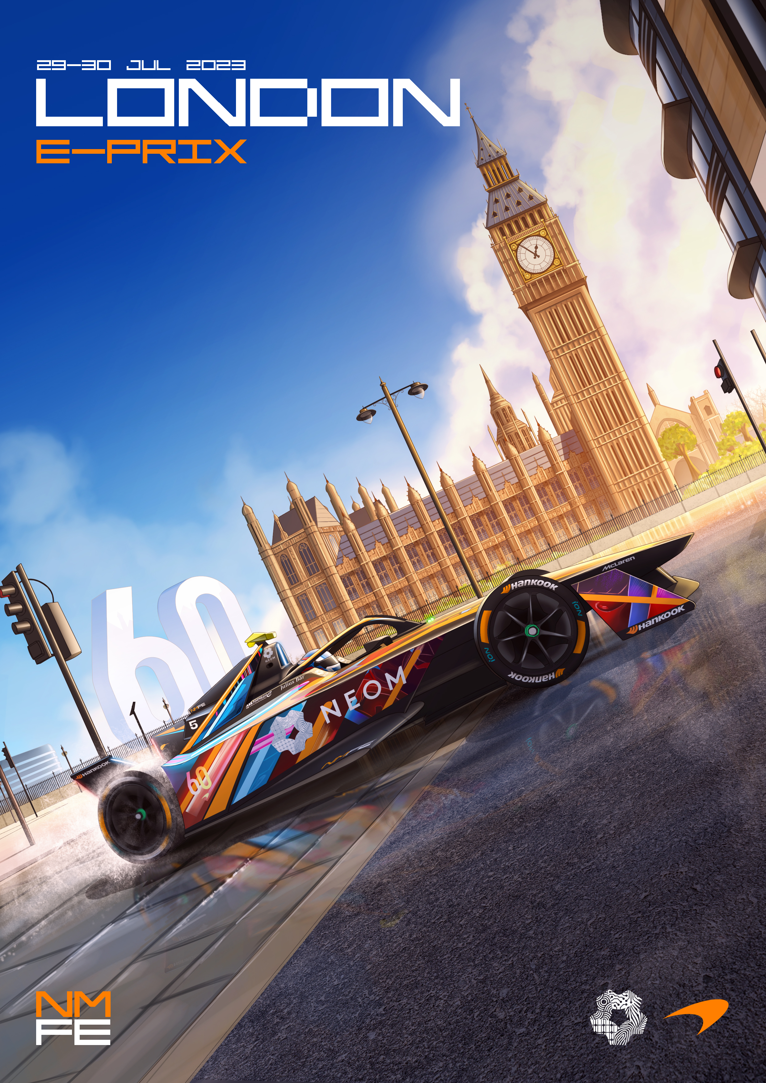 F1P34 Formula1 Cars Poster Printed | Premium Waterproof & Tear Resistant Full Colour Poster