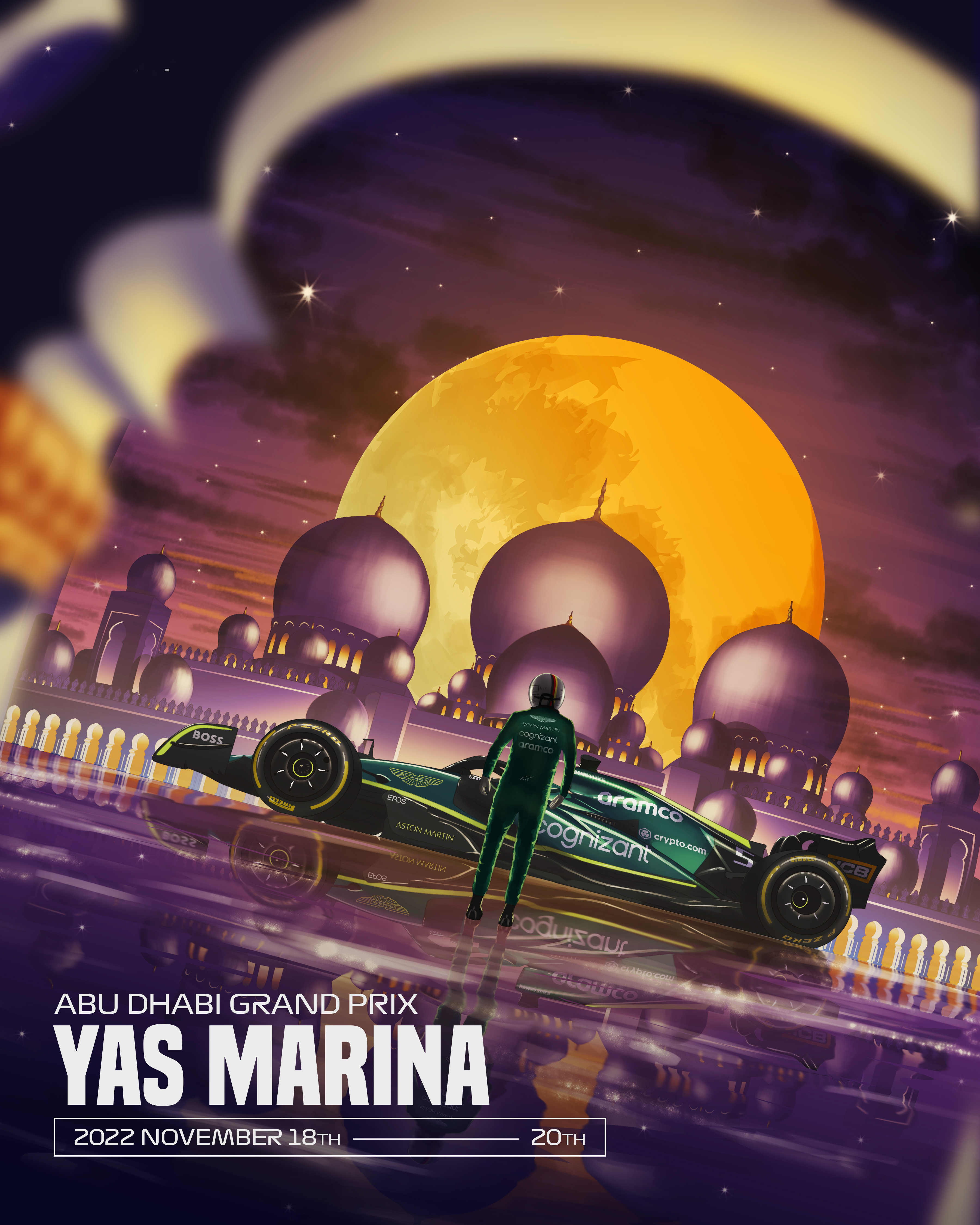 F1P36 Formula1 Cars Poster Printed | Premium Waterproof & Tear Resistant Full Colour Poster