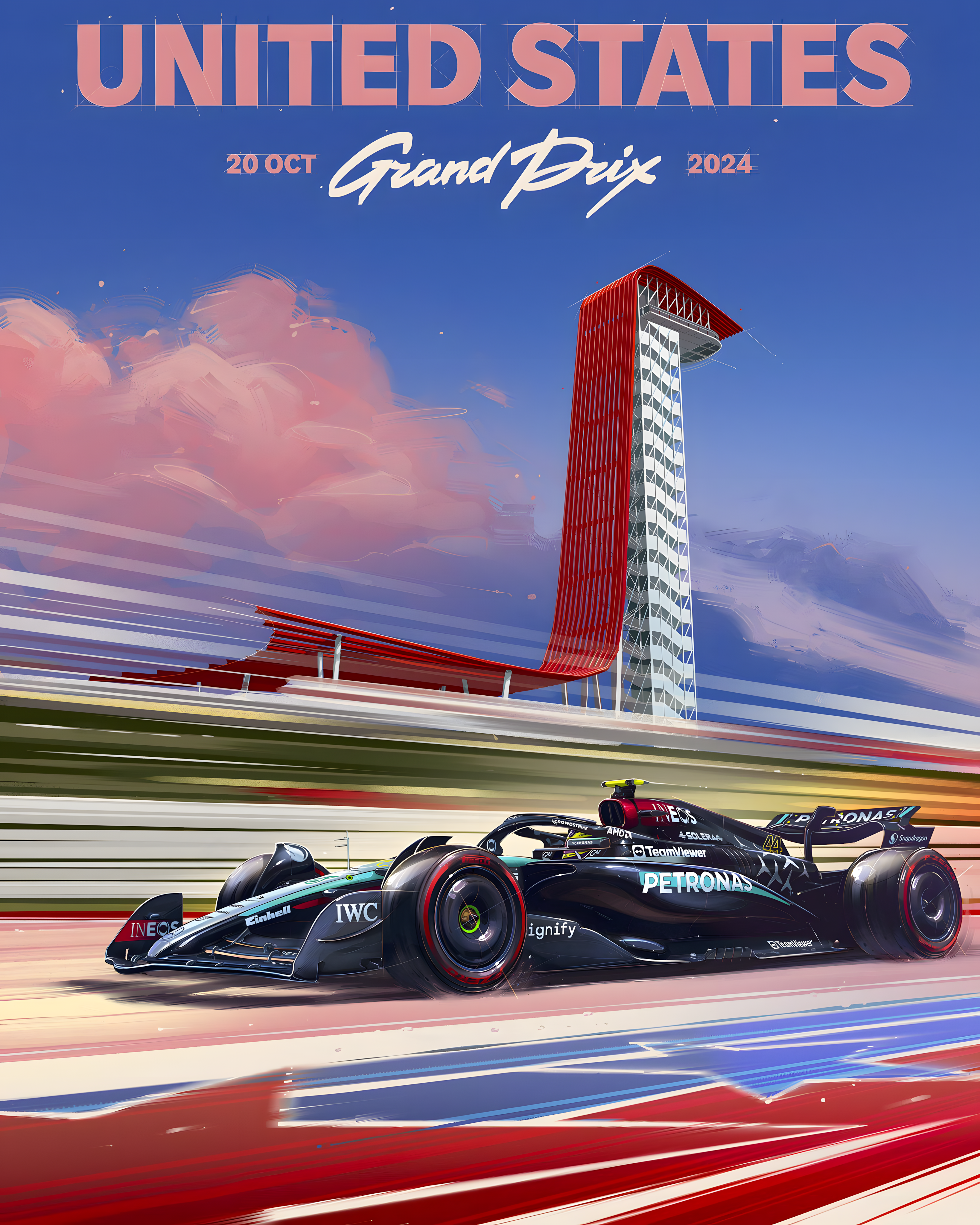 F1P42 Formula1 Cars Poster Printed | Premium Waterproof & Tear Resistant Full Colour Poster