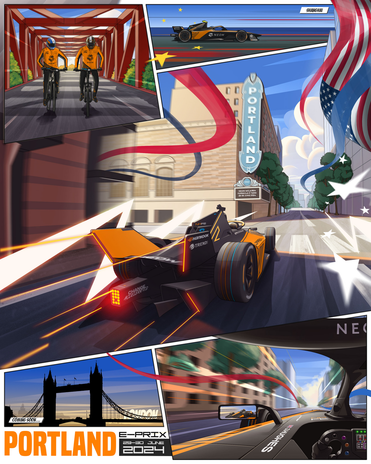 F1P06 Formula1 Cars Poster Printed | Premium Waterproof & Tear Resistant Full Colour Poster