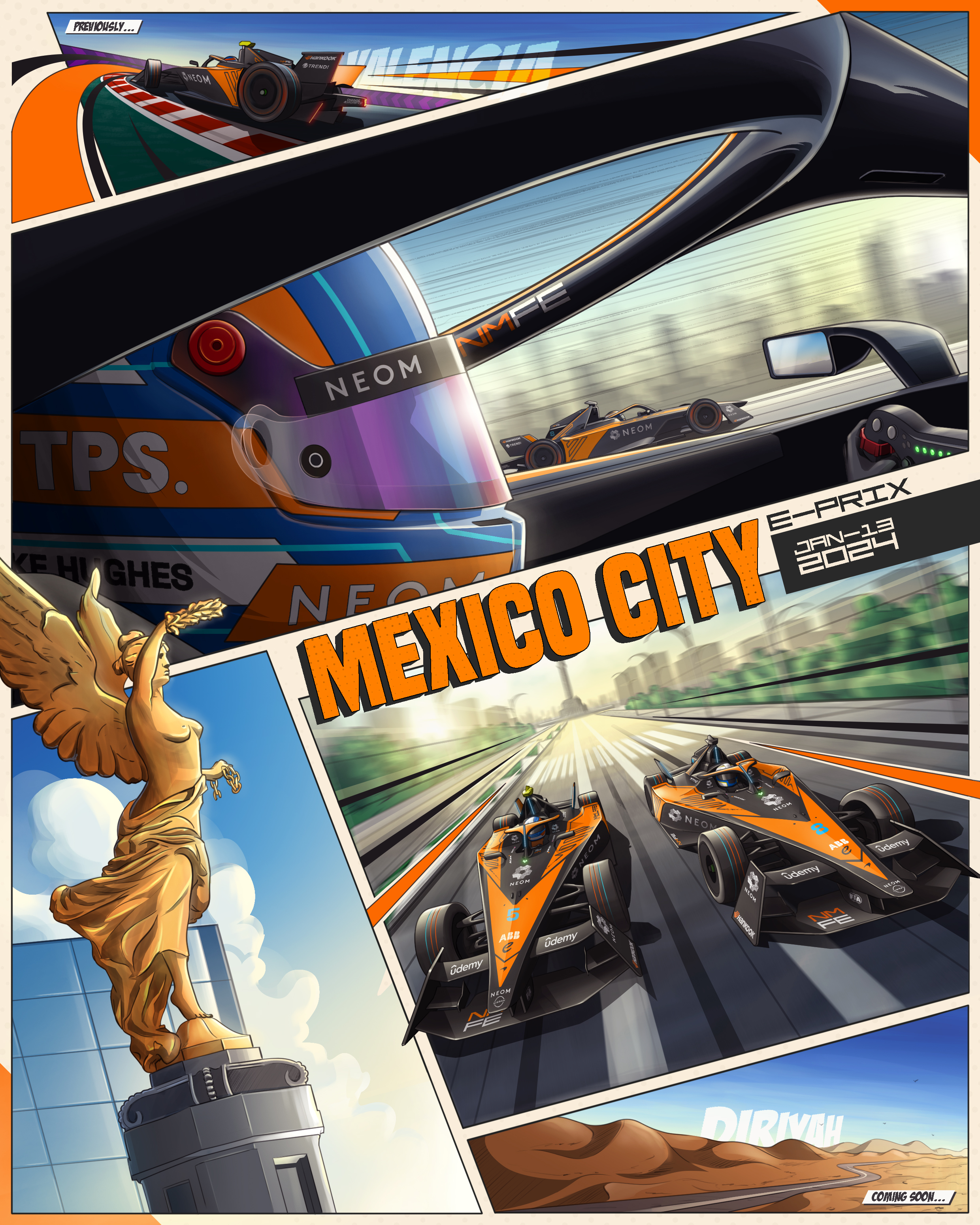 F1P07 Formula1 Cars Poster Printed | Premium Waterproof & Tear Resistant Full Colour Poster