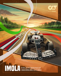 F1P08 Formula1 Cars Poster Printed | Premium Waterproof & Tear Resistant Full Colour Poster