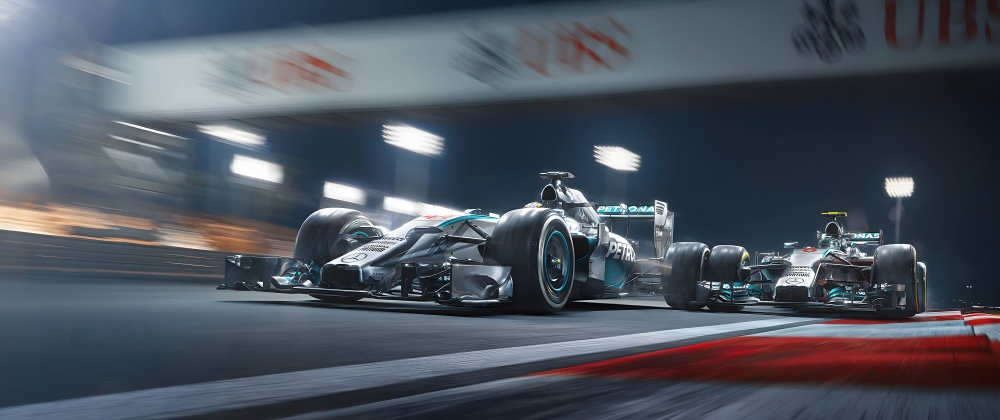 F1P90 Formula 1 Panoramic Premium Waterproof & Tear Resistant Poster