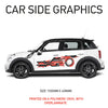 FCSG04 Full Colour Side Graphics X 2 Universal Will Fit Any Car or Van