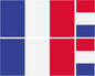 FLAG01A-38A Worldwide Flags 2 x 100mm 2 x 50mm