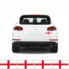 FLAG01C England Flags Stickers 4x150mm x 90mm